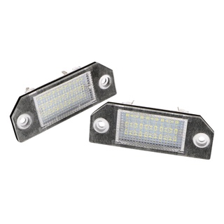 Bộ 2 đèn led 6w gắn biển số xe ford focus c-max mk2 03-08 dc12v 24