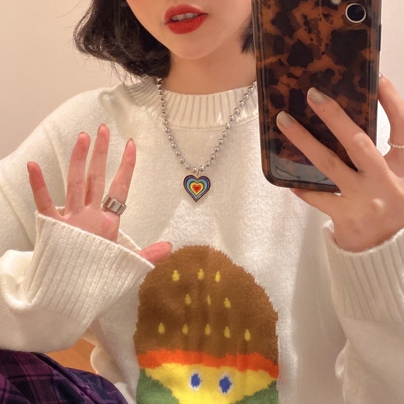 Dây Chuyền Phong Cách Hip Hop Thời Trang Hàn Quốc Quyến Rũ Cho Nữ