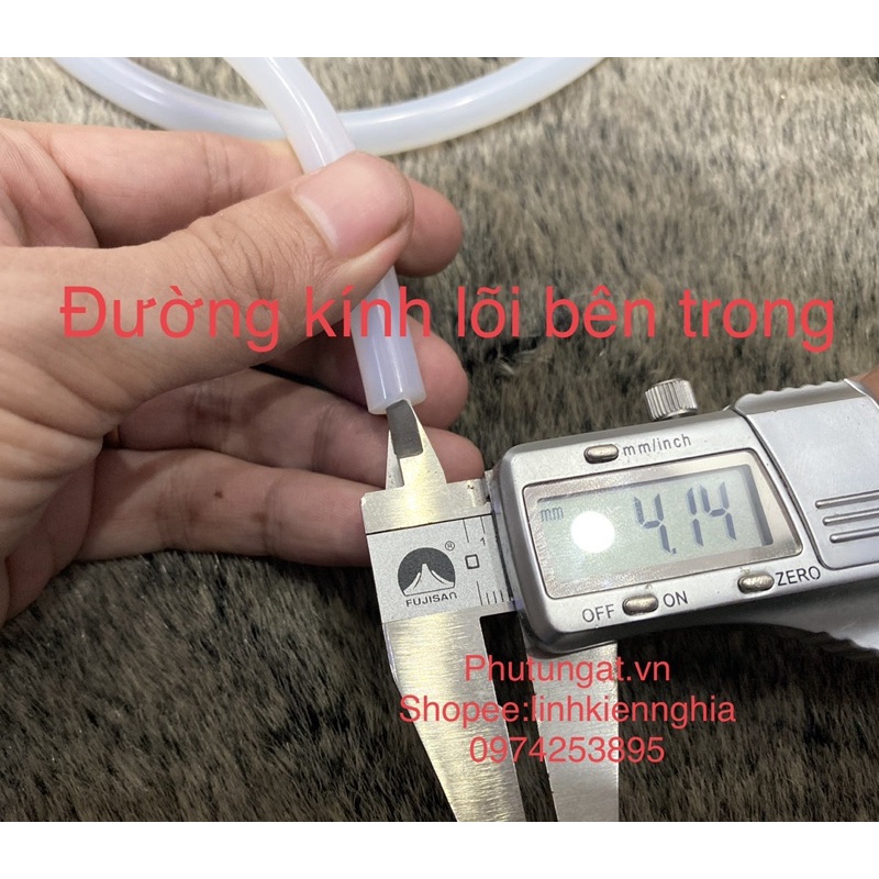 Cao Su Đệm Căn Chỉnh Làm Bi Cầu Đèn Chính 1 sợi dài 1 mét