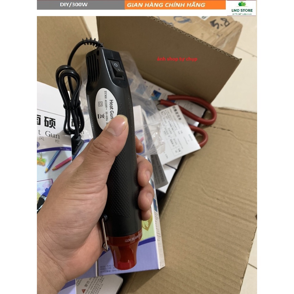 Máy khò nhiệt, thổi hơi nóng mini cầm tay HOT AIR GUN