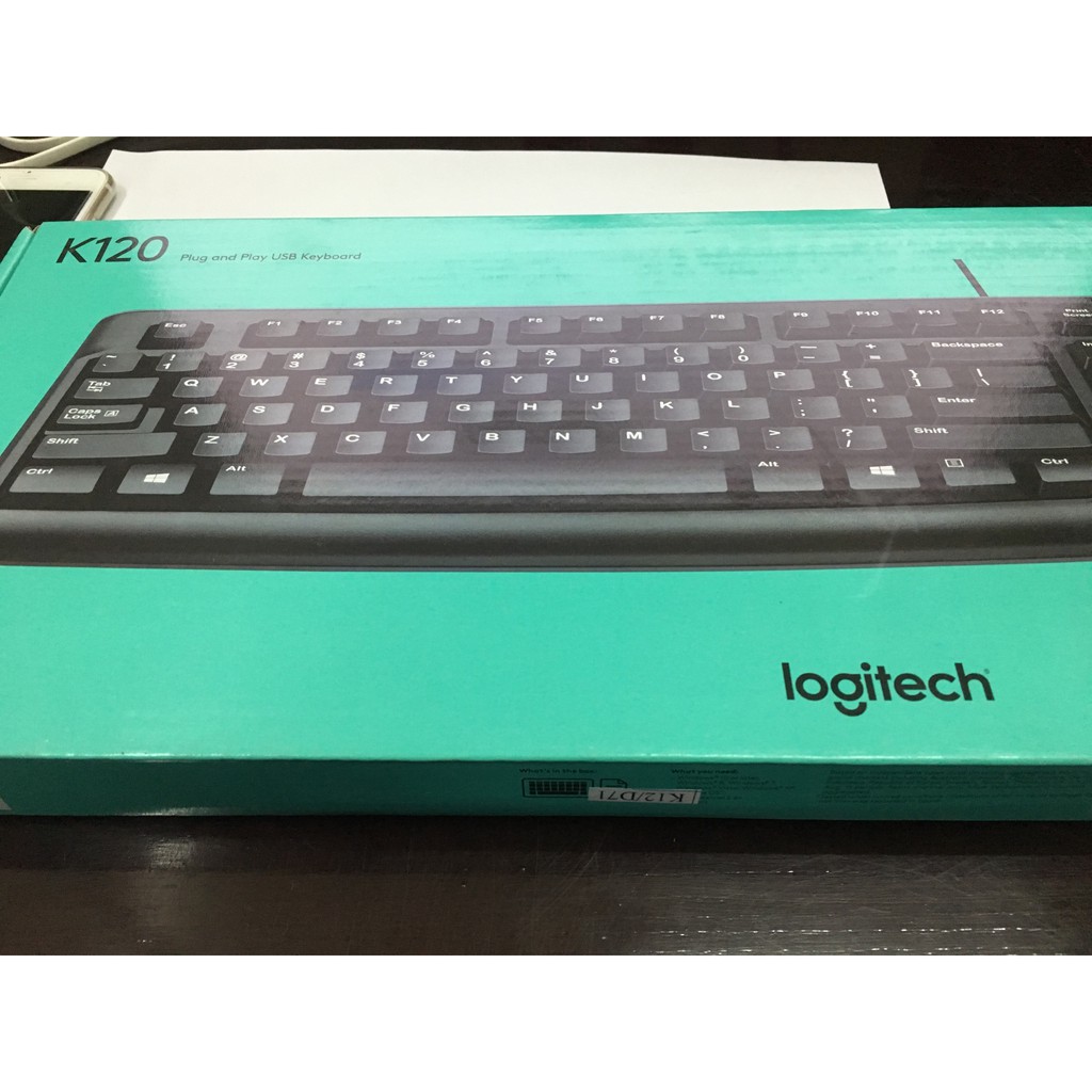 Bàn phím có dây Logitech K120 - DGW phân phối