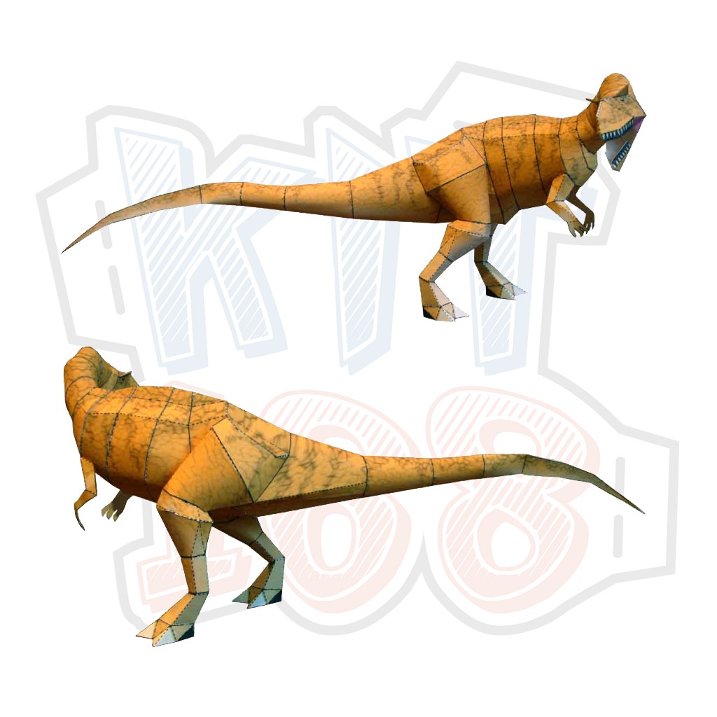 Mô hình giấy Khủng long Allosaurus