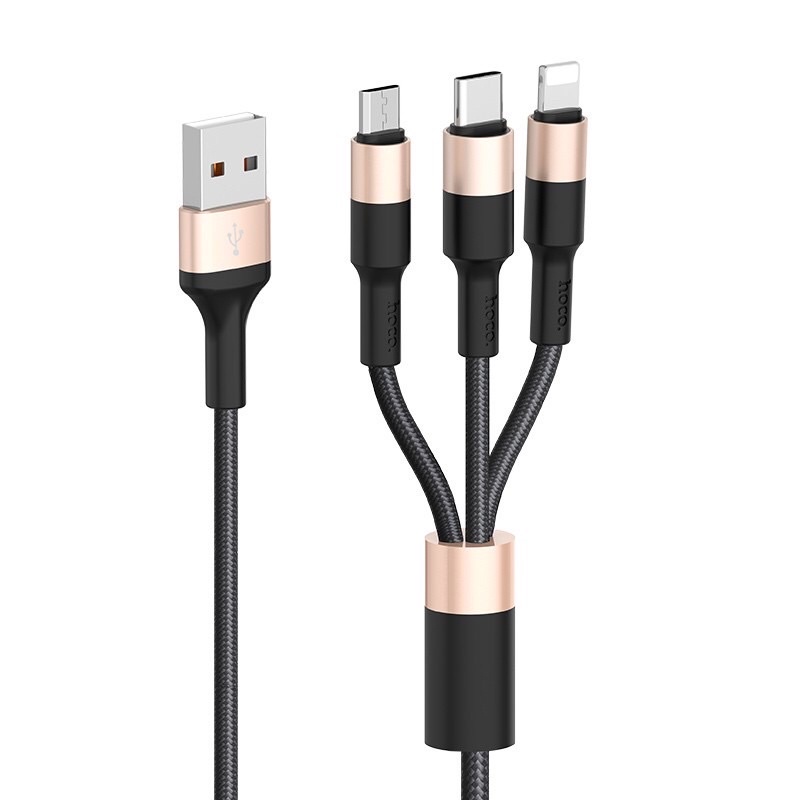 Dây sạc đa năng cho điện thoại Hoco X26 chính hãng
