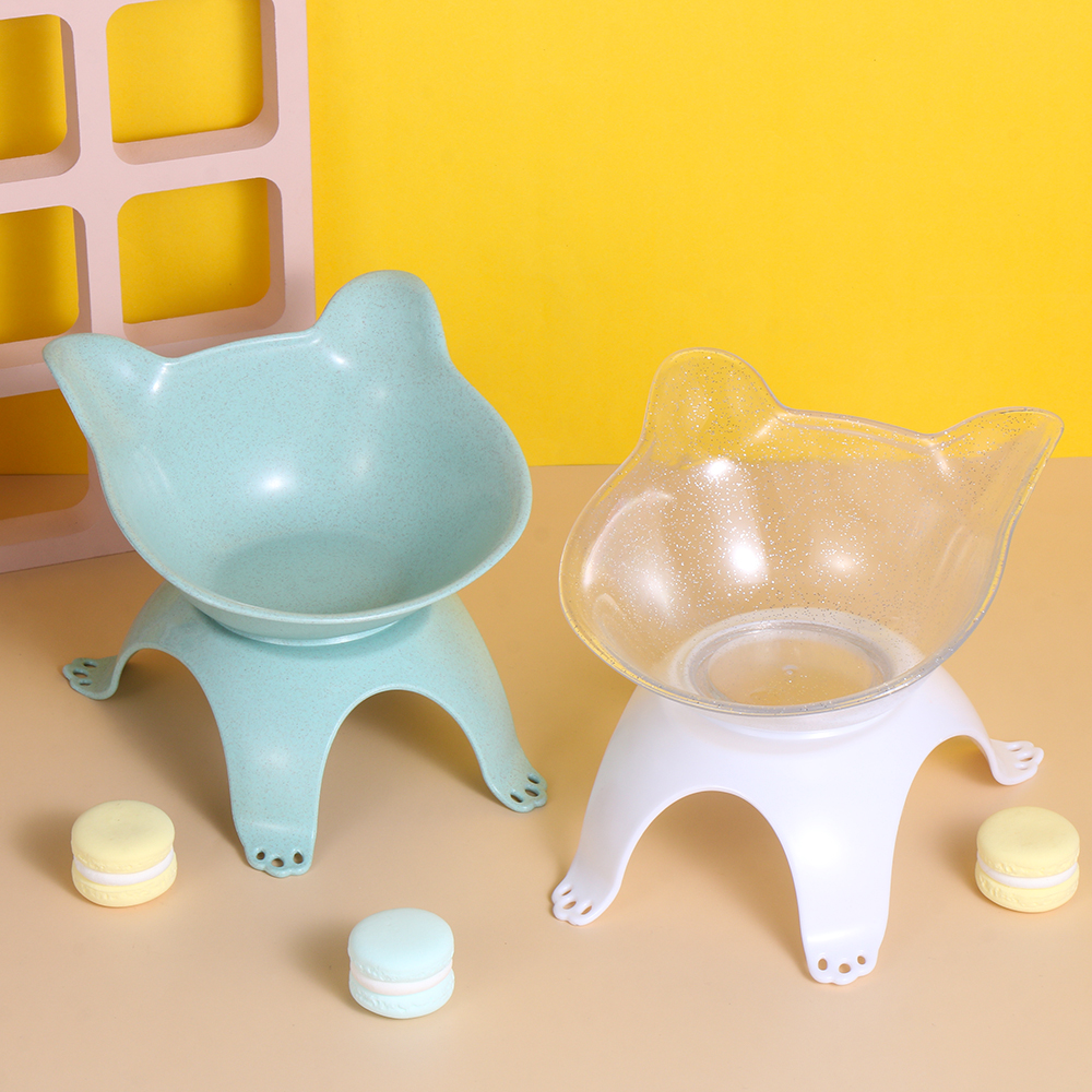 Tô ăn hình tai mèo cho thú cưng