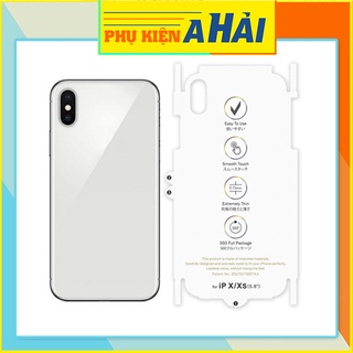 Miếng dán lưng PPF mặt sau iphone chống vân tay iphone 6 6plus 7 7plus 8 8plus x xsmax 11 11promax 12 13 pro max promax