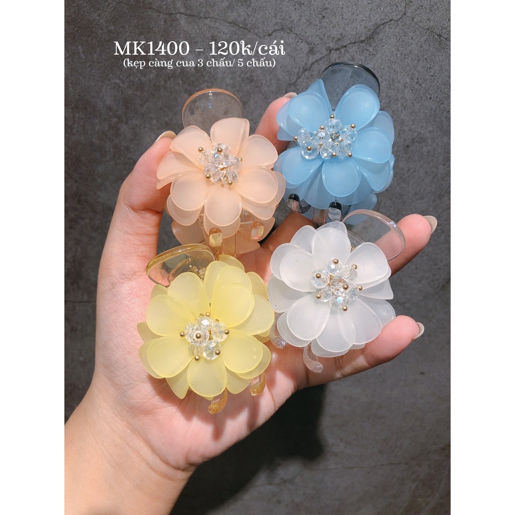 KẸP CÀNG CUA HOA NHỰA POLY