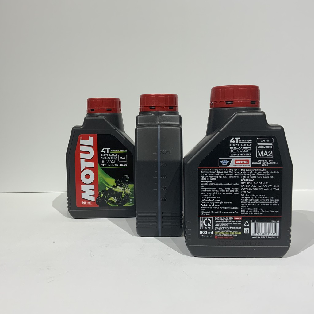 Nhớt Motul 3100 Silver 10W40 Dành Cho Xe Số