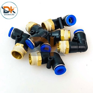 Co nối khí nén ren ngoài PL