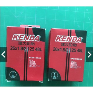 Săm xe đạp kenda 26*1.9/2.125 van fv