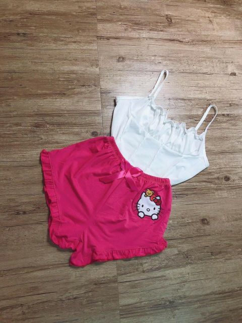 Bộ ngủ hello kitty cưng xỉu Siêu hot