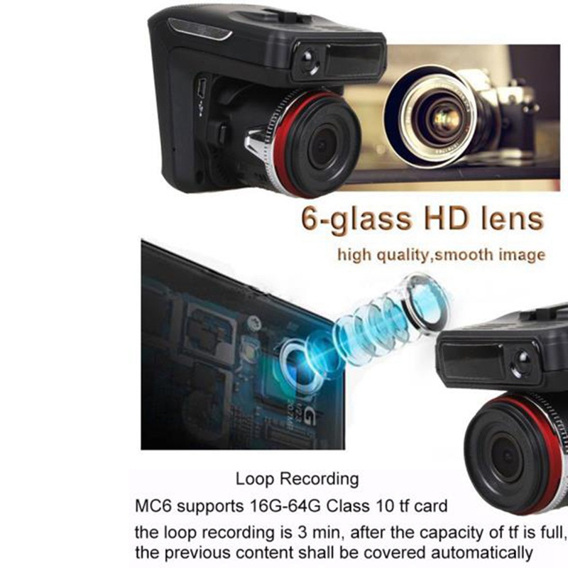 Camera hành trình 2 trong 1 1080P cho xe hơi | BigBuy360 - bigbuy360.vn