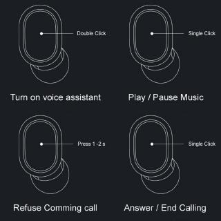 Tai nghe Bluetooth Redmi Airdots TWS 5.0