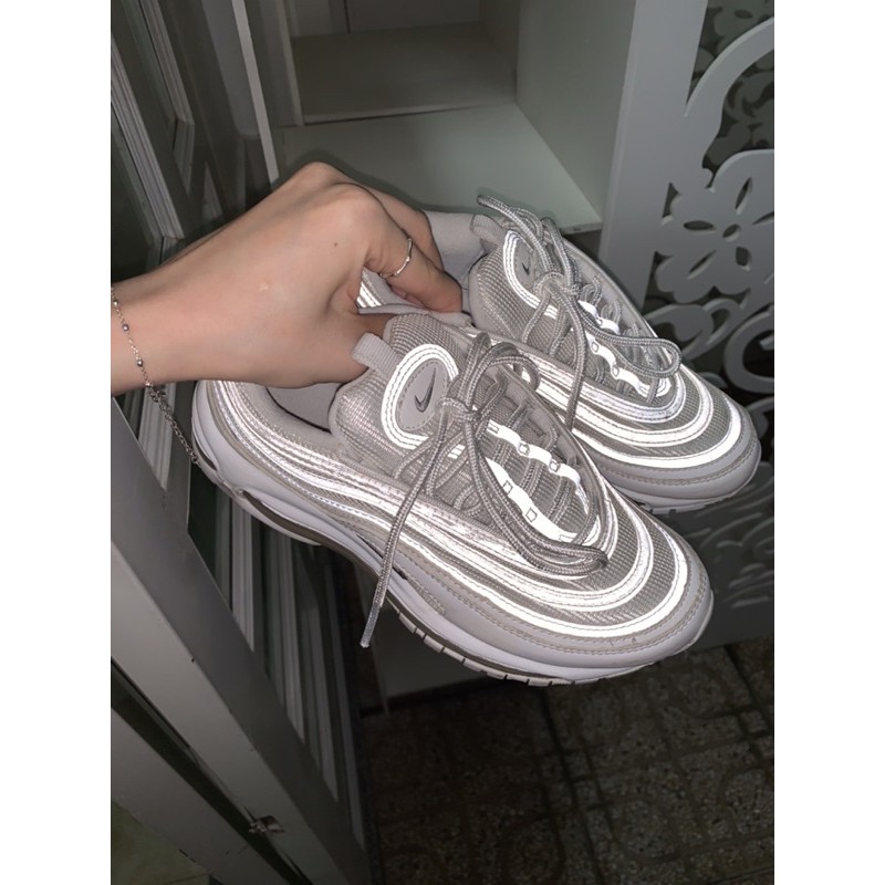 PASS Giày NIKE AIR MAX 97 TRIPLE WHITE