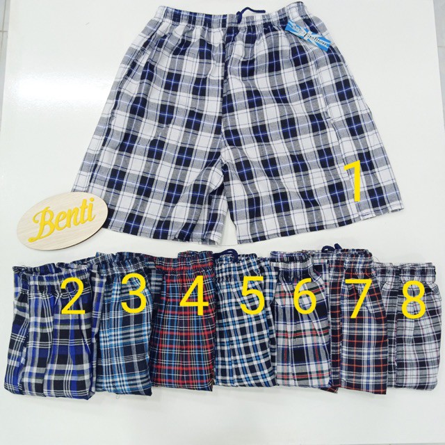 Combo 3 quần đùi nam mặc nhà