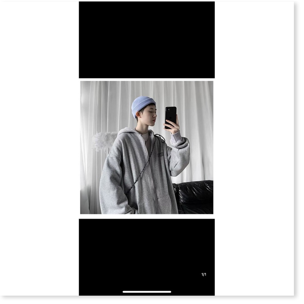 Áo nỉ dây kéo form to y hình SIÊU ĐỆP THỜI TRANG HÀN QUỐC HOT THỜI TRANG KME FASHION