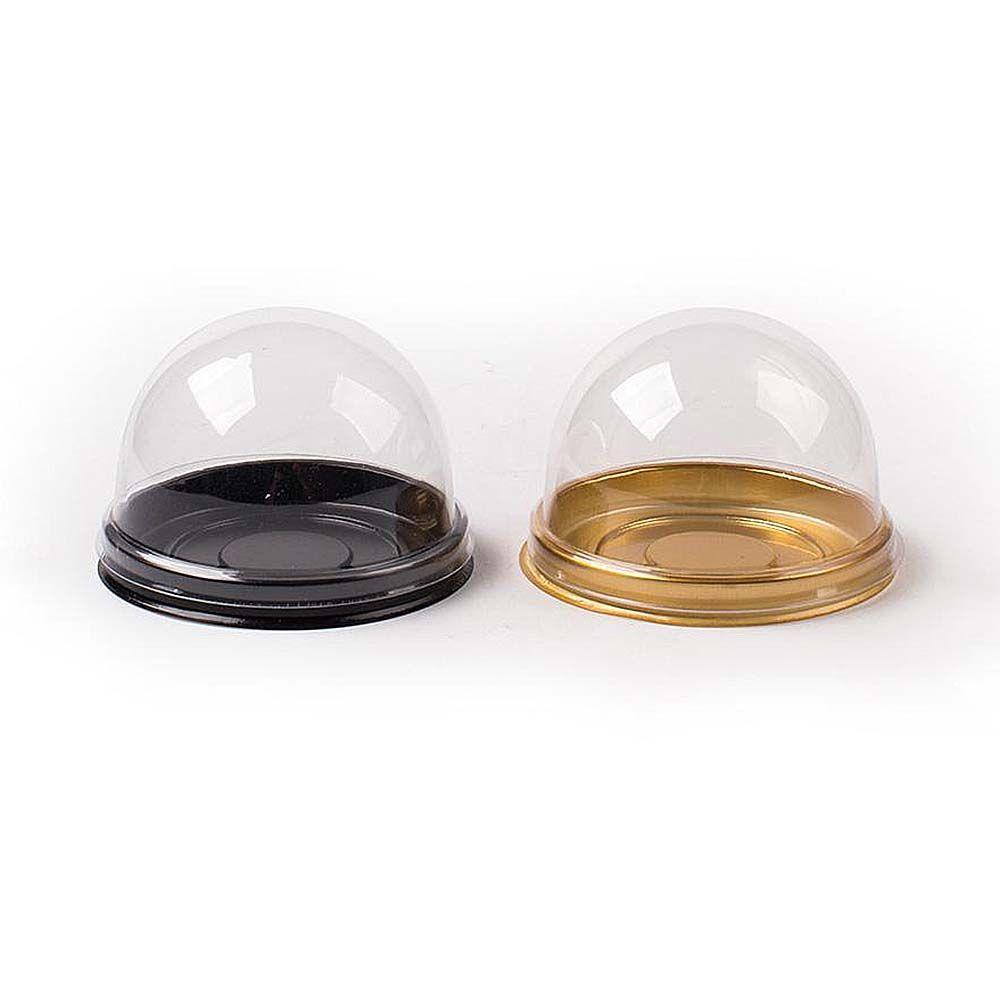 Set 1 50 Hộp Đựng Bánh Trung Thu Tròn Mini Trang Trí Tiệc Cưới / Sinh Nhật / Giáng Sinh