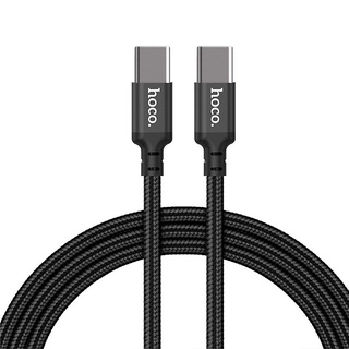 Cáp sạc siêu nhanh hoco x14 60w typec to typec, sợi bọc dù, chống gãy gập