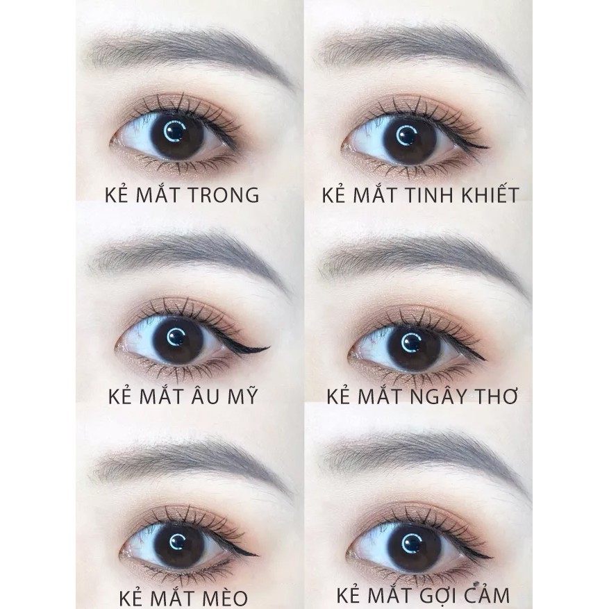 ⭐Ready Stock⭐Bút kẻ mắt O.TWO.O chống thấm nước nhanh khô 2 màu tùy chọn 13g