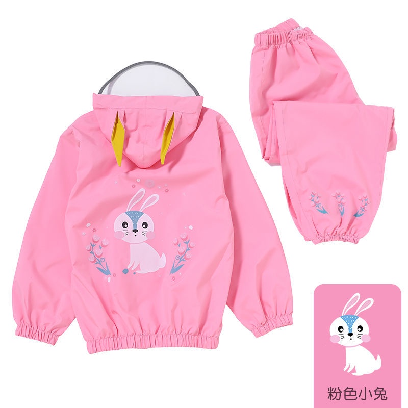 Áo Mưa Thiết Kế Dễ Thương Chống Thấm Nước Cho Bé Từ 3-6 Tuổi