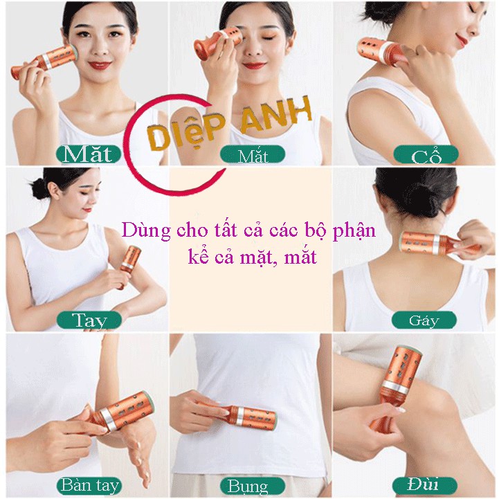 Con lăn ngải cứu cao cấp đầu ngọc bích- Dùng toàn thân và cả mặt- dùng với ngải đoạn, viên ngải