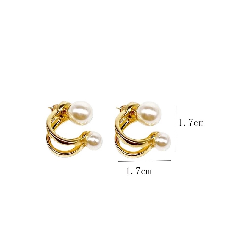 Khuyên Tai Nữ Đính Ngọc Thời Trang Hàn