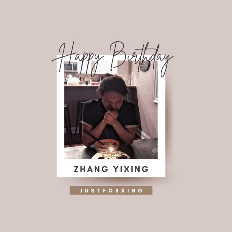 Goods sinh nhật Zhang Yixing
