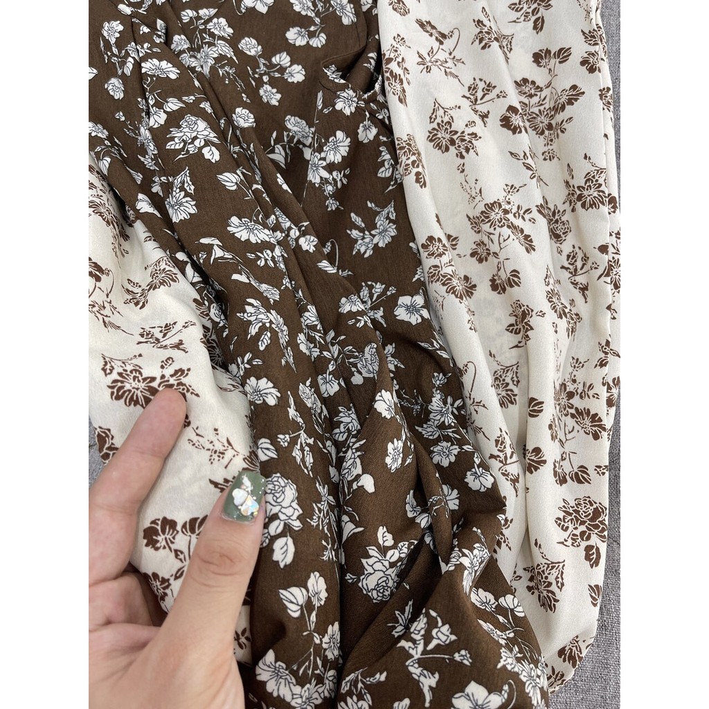 Sét Váy Nữ, Sét Váy Hoa Nhí 2 Dây Kèm Áo Vets Hot Trend Hàng QC Cao Cấp | BigBuy360 - bigbuy360.vn