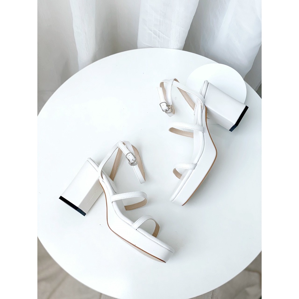 Sandal cao gót đế đúp chiến binh cá tính