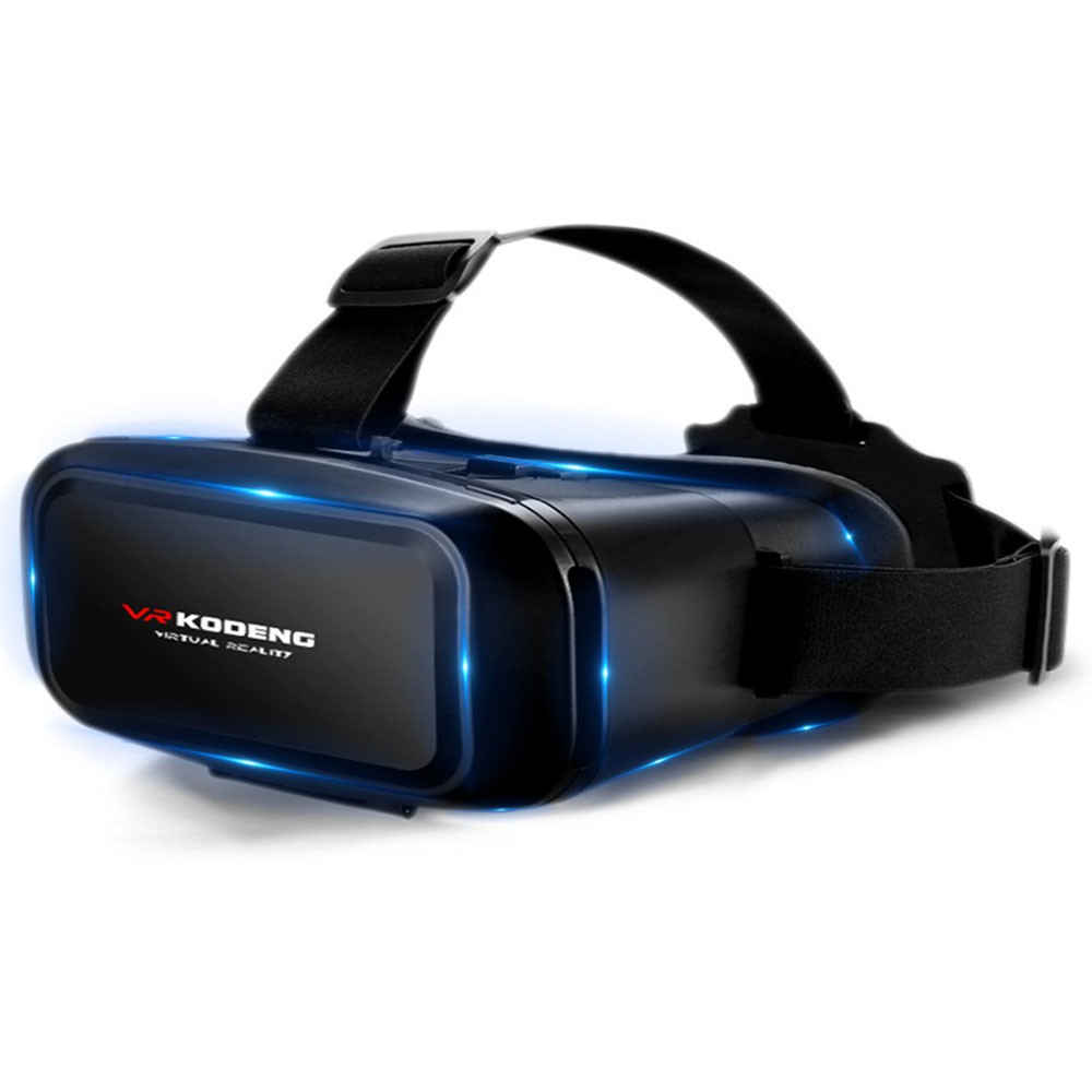 VR Headset Glasses Aspheric Lens Portable Travel Virtual Reality Glasses Head-mounted Universal 3D Games