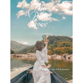 ĐẦM MAXI TRẮNG TAY LOE