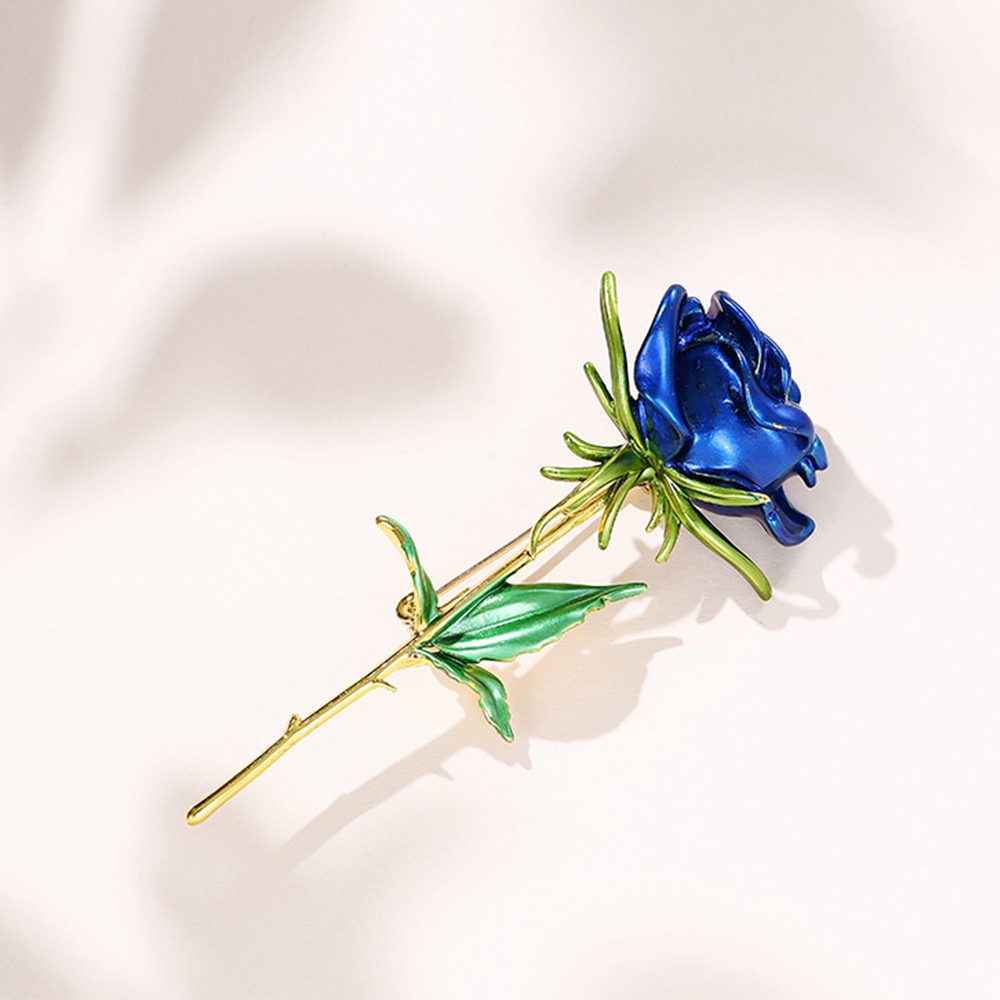 Ghim Cài Áo Hình Hoa Hồng Thiết Kế Ấn Tượng Sành Điệu