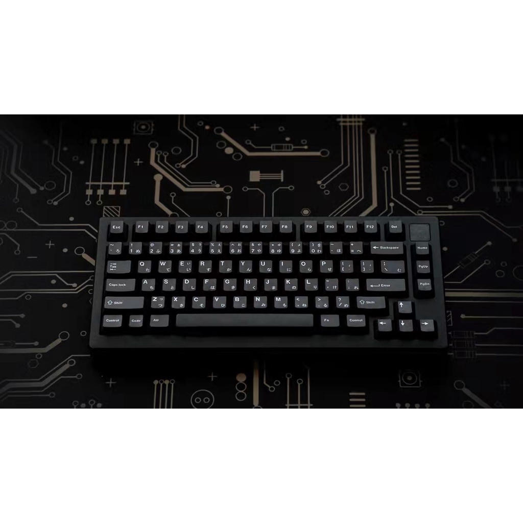 Gói phím GMK WOB, 134 phím keycaps cherry Cấu hình DYE-SUB Cá nhân hóa GMK Keycaps cho bàn phím cơ