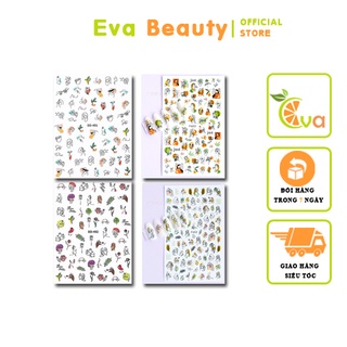 Sticker nghệ thuật, hình dán móng xinh 2022