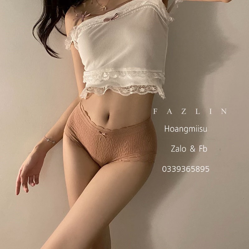 Quần lót nữ cotton kháng khuẩn cao cấp quần chip NHĂN mỹ QL11