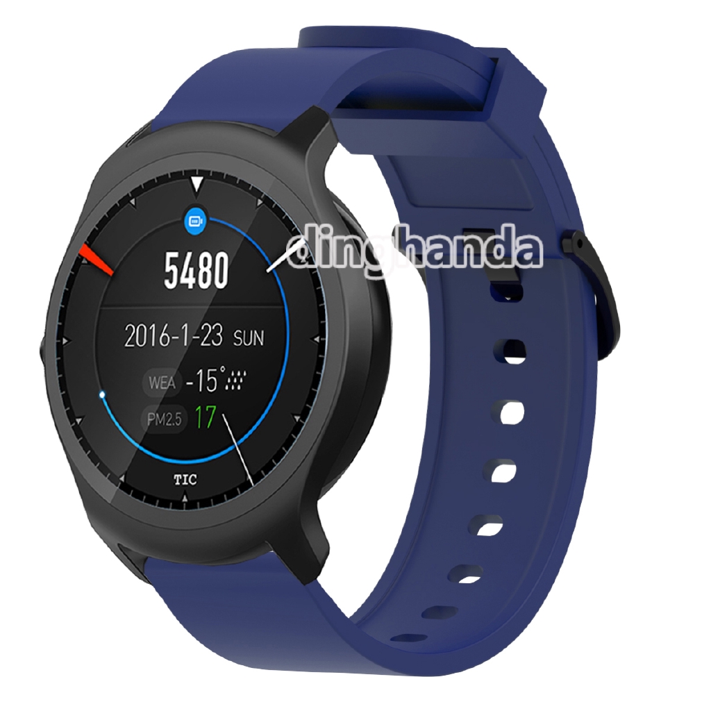 Dây đeo bằng silicon mềm dành cho đồng hồ thông minh Ticwatch E