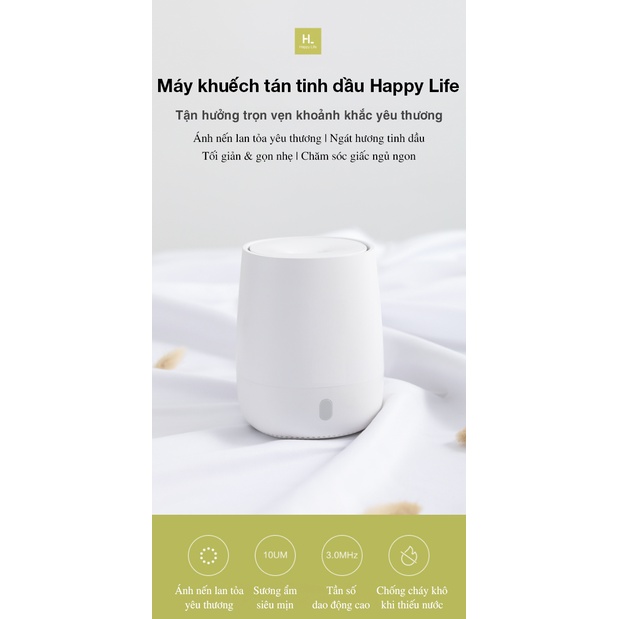 Máy tạo ẩm xông tinh dầu XM Happy Life HL HLEOD01