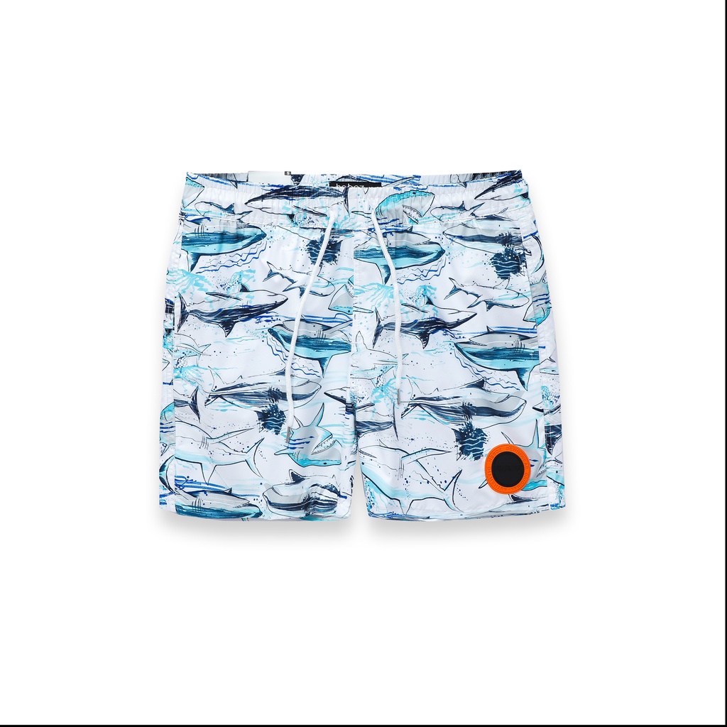 Quần bơi Nam HEBOZ họa tiết độc đáo 7M, đùi bơi đi biển mau khô thoáng khí cao cấp- 00001020