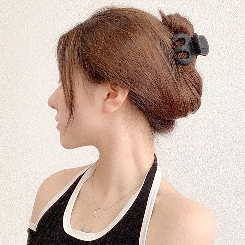 Kẹp Tóc Đuôi Ngựa Cỡ Lớn Thiết Kế Phong Cách Hàn Quốc Cho Nữ