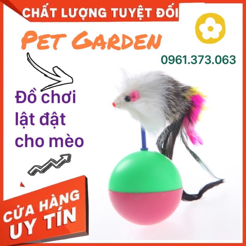 đồ chơi lật đật cho mèo