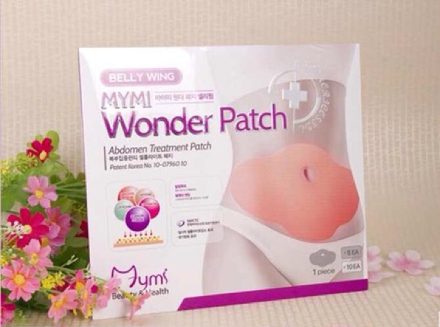 Miếng dán tan mỡ Mymi Wonder Patch