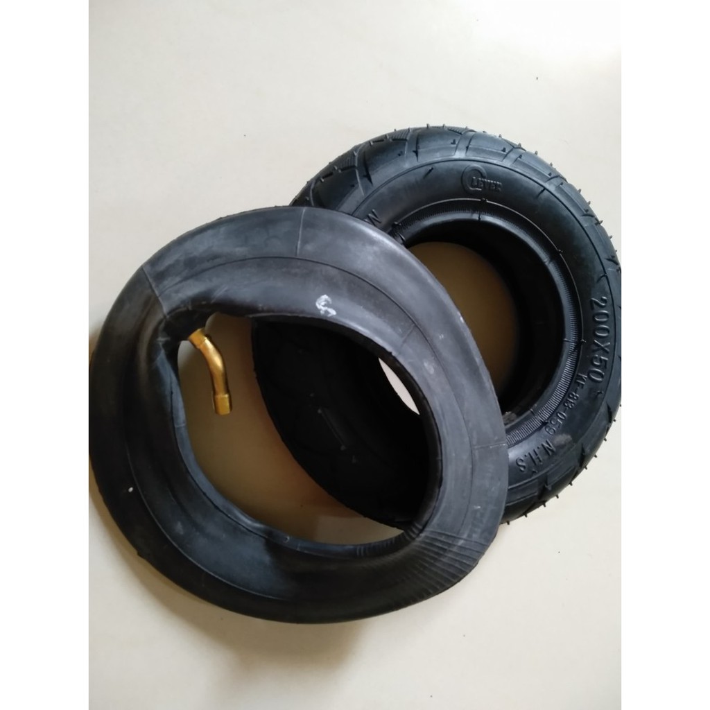 8-10 INHC-Combo vỏ và ruột, săm và lốp xe scooter, xe cá heo, xe điện trẻ em, xe drift, bánh 8 inch, 10 INCH