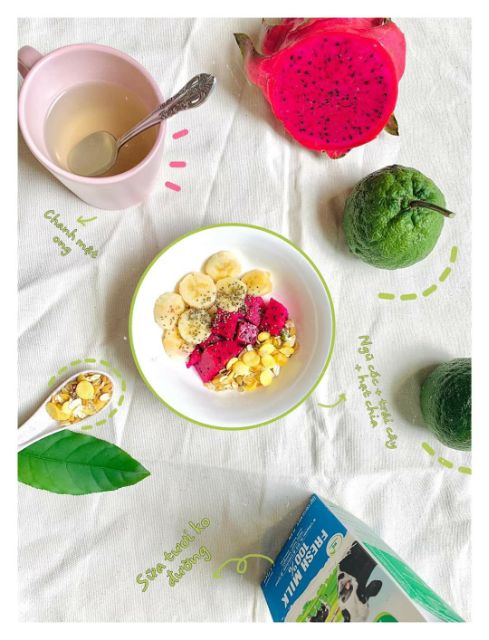 500gr ngũ cốc không đường giảm cân