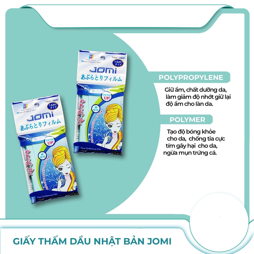 Giấy Thấm Dầu Jomi Nhật Bản Thấm Dầu Dạng Phim Japan Oil Clear Film