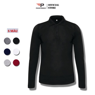 [Mã BMLT35 giảm đến 35K đơn 99K] Áo thun nam cổ bẻ dài tay SPMPG09 thời trang, co giãn 4 chiều thoáng mát - PigoFashion