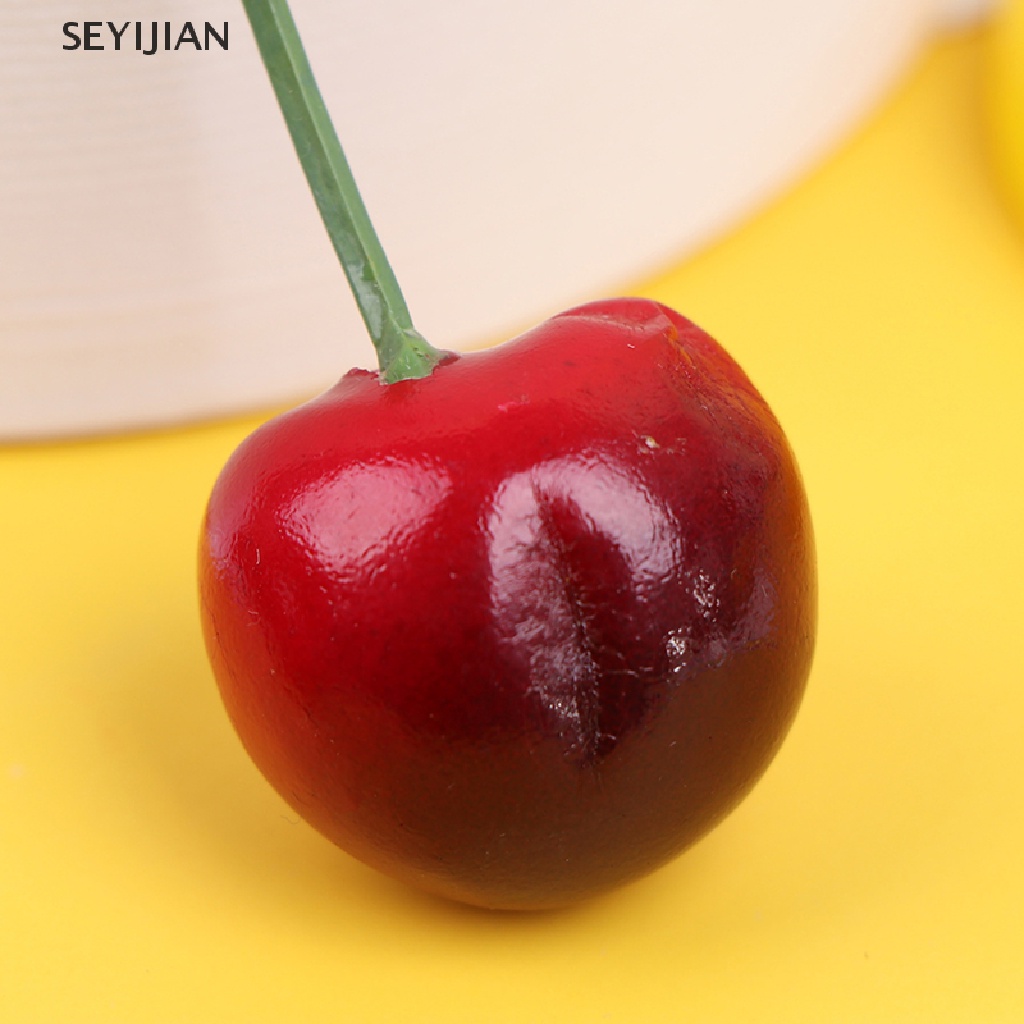 Set 20 Trái Cherry Giả Sống Động Như Thật Dùng Trang Trí