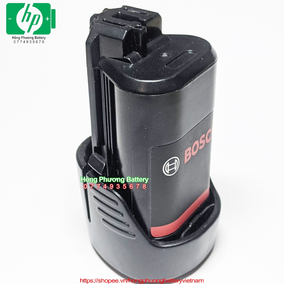 Vỏ mạch thay thế pin Bosch 10.8V 3cell, mạch nhận sạc zin