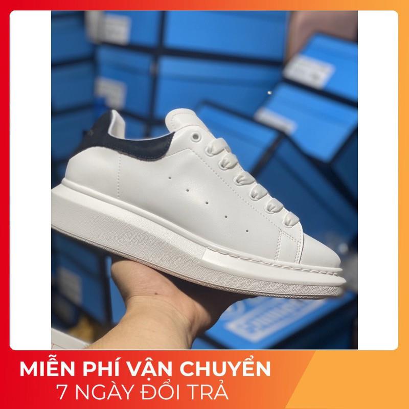 (Zep một một⚡️Tặng ful bok phụ kiện+vớ+quà⚡️)Giày thể thao,sneaker nam nữ MC trắng gót đen bản Trung Quốc.Tăng chiều cao