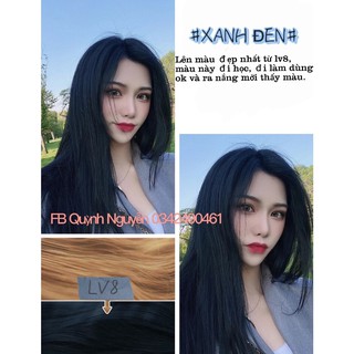 THUỐC NHUỘM TÓC XANH ĐEN