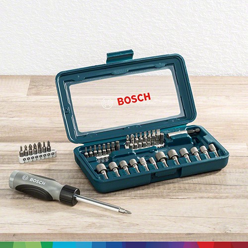 Bộ vặn vít đa năng Bosch 46 món 2607019504