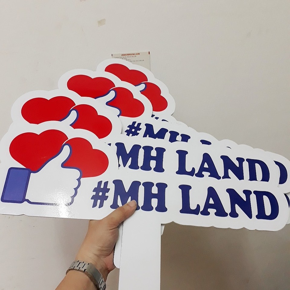 BẢNG QUẢNG CÁO CẦM TAY- HASTAG